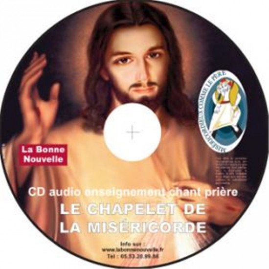 CD audio Prière : Le chapelet de la Miséricorde